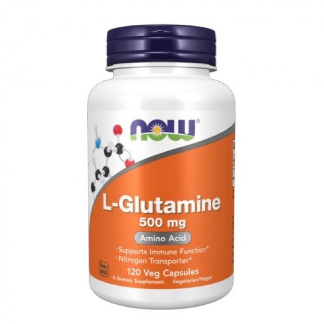 Now L-Glutamine 500mg kapszula 120db Now L-Glutamine 500mg kapszula 120db