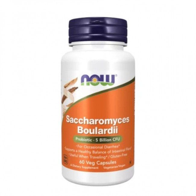 Now Saccharomyces Boulardii 60 db Now Saccharomyces Boulardii 60 db