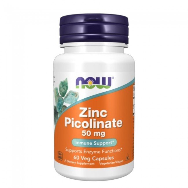 Now Zinc picolinate 50 mg 60 db Now Zinc picolinate 50 mg 60 db