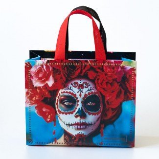 Ökotáska La Catrina - kék 1db