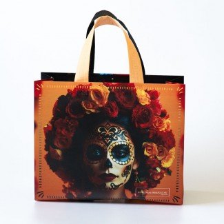 Ökotáska La Catrina - sárga 1db