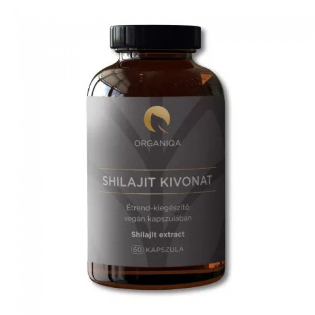 Organiqa shilajit kivonat kapszula 60db