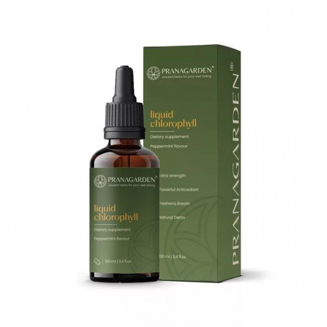 Pranagarden klorofill folyékony cseppek 100ml