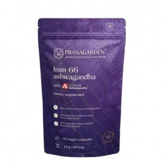 Pranagarden ksm-66 ashwagandha-gyógynövény kapszula 60db