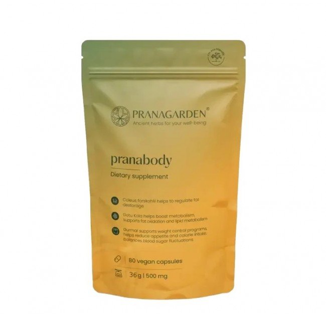 Pranagarden pranabody-gyógynövény mix kapszula 80db