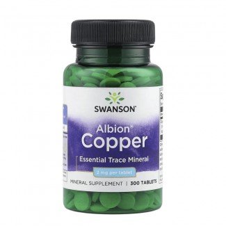 Swanson Réz-biszglicinát tabletta 300db