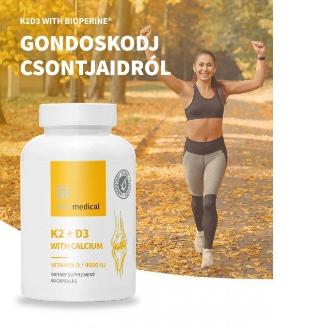 Usa Medical k2+d3 c-vitaminnal kapszula 60db Usa Medical k2+d3 c-vitaminnal kapszula 60db