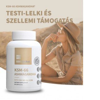 Usa Medical ksm-66 ashwagandha kapszula 60db