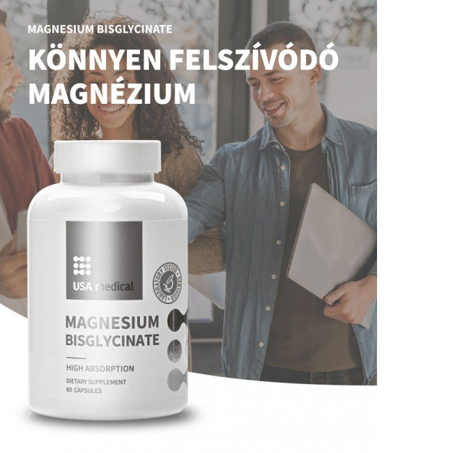 Usa Medical magnesium bisglycinate kapszula 60db