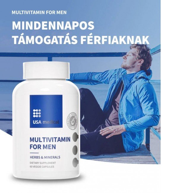 Usa Medical multivitamin for men kapszula 60db Usa Medical multivitamin for men kapszula 60db