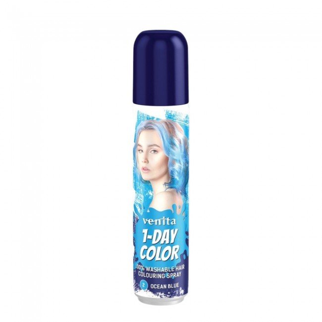 Venita 1 Day Color hajszínező spray NR2 türkizkék 50ml
