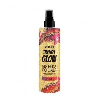 Venita trendy glow csillámos testpermet rich gold 200ml