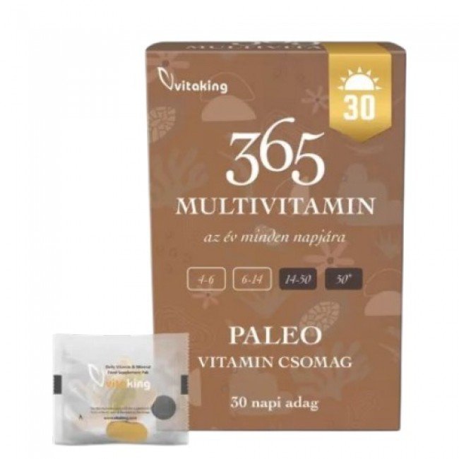 Vitaking 365 paleo multivitamin csomag 30db