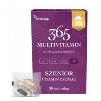 Vitaking 365 szenior multivitamin csomag 30db