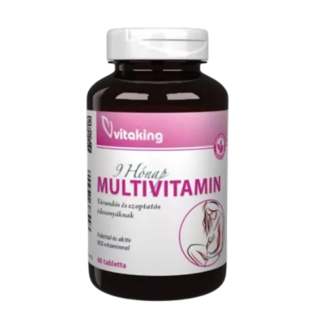 Vitaking 9 month multivitamin 60db