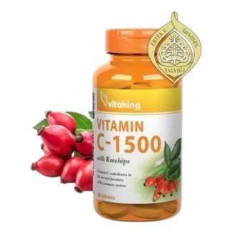 Vitaking c-1500 tr csipkebogyós tabletta 60db