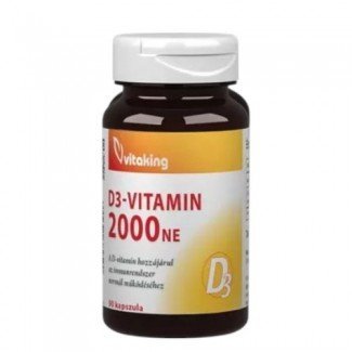 Vitaking d3-2000 ne szopogató tabletta 90db