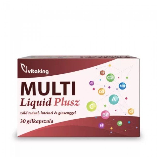 Vitaking multi liquid plusz 30db