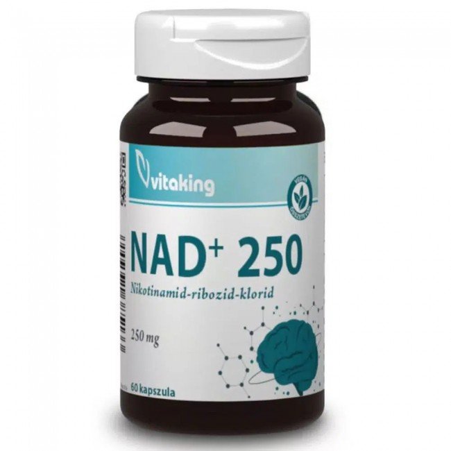 Vitaking nad+250 250mg kapszula 60db Vitaking nad+250 250mg kapszula 60db