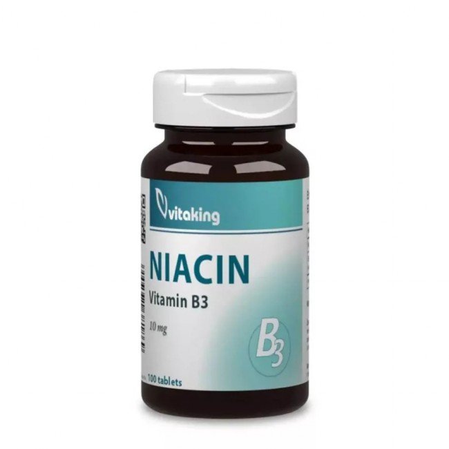 Vitaking niacin b3 vitamin 10 mg 100db