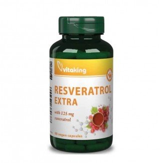 Vitaking resveratrol extra vegan kapszula 90db