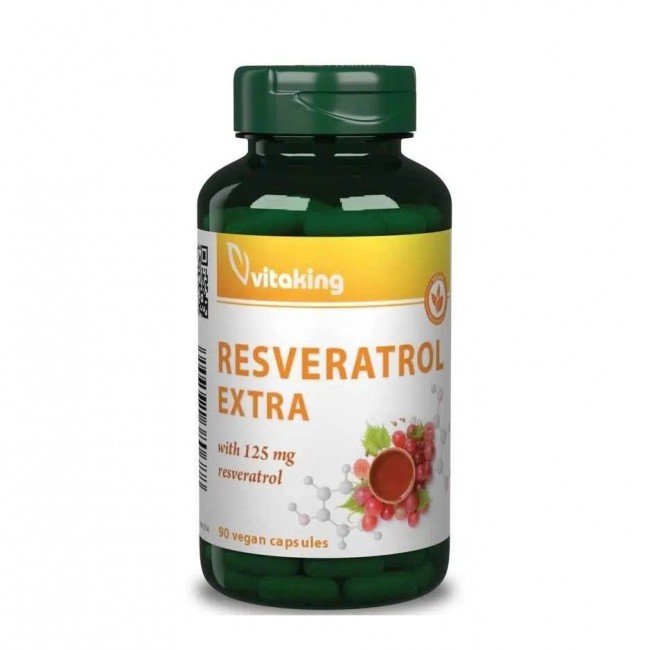 Vitaking resveratrol extra vegan kapszula 90db