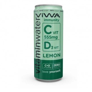 Viwa vitamin water zero immunity 330ml