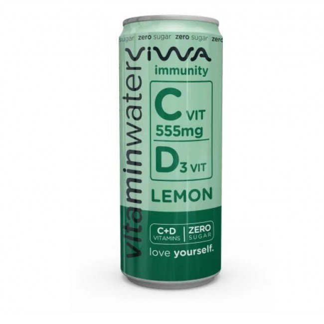 Viwa vitamin water zero immunity 330ml