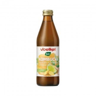 Voelkel bio kombucha lime-gyömbér 330ml
