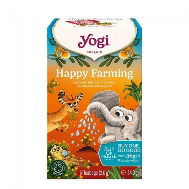 Yogi bio Boldog farm tea Happy Farming 17 filter