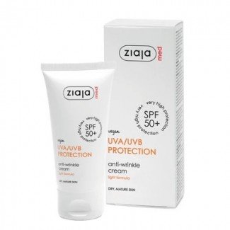 Ziaja med napvédő ránctalanító krém, száraz érett bőrre ff50+ 50ml Ziaja med napvédő ránctalanító krém, száraz érett bőrre ff50+ 50ml