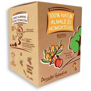100% natúr homoktövis almával 3000ml
