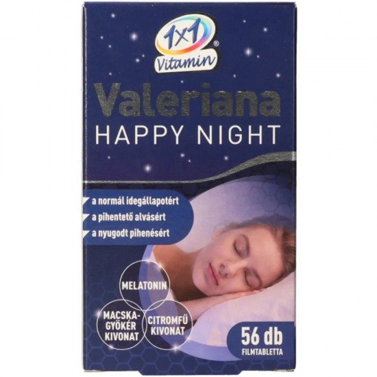 1x1 valeriana happy night tabletta 56db