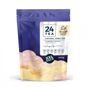24 tea natural soba tea áfonyás-vaníliás muffin ízű xxl 500g