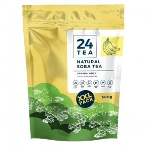 24 tea natural soba tea - banános hajdina tea xxl 500g