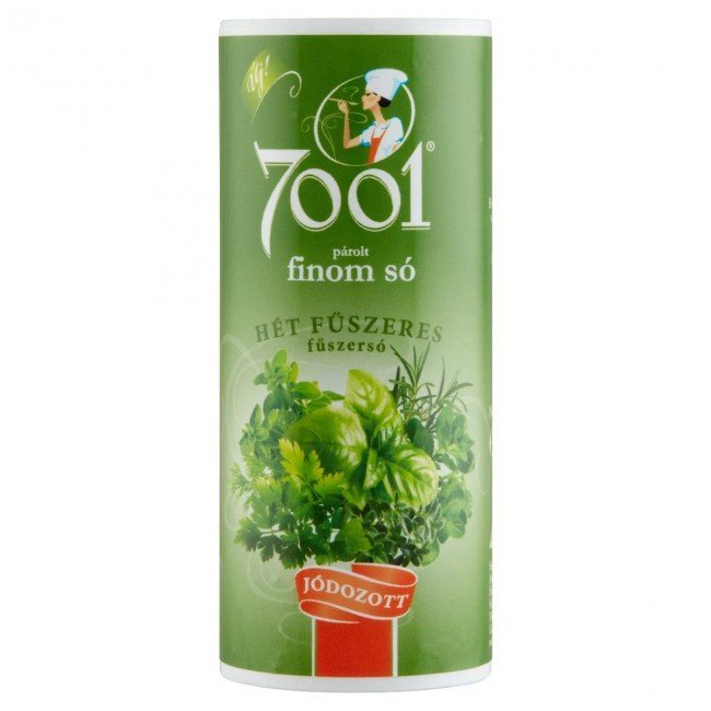 7001 fűszersó 7 fűszerrel 90g 7001 fűszersó 7 fűszerrel 90g