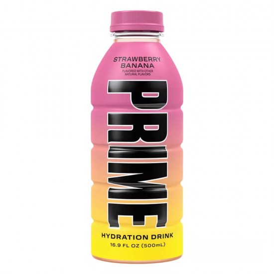 Prime hydration strawberry banana sportital 500ml