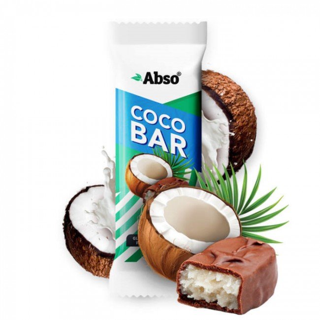 Abso coco bar vegán kókuszos szelet 35g