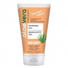 Alveola aloe vera organic sport bemelegítő gél 150ml