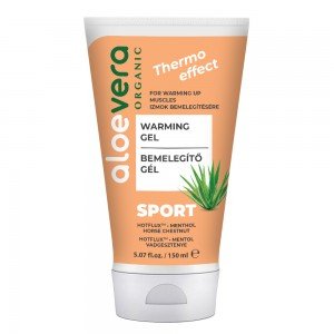 Alveola aloe vera organic sport bemelegítő gél 150ml