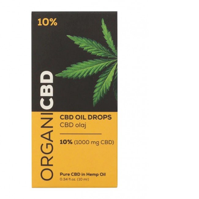 Alveola organicbd cbd olaj 10% 10ml