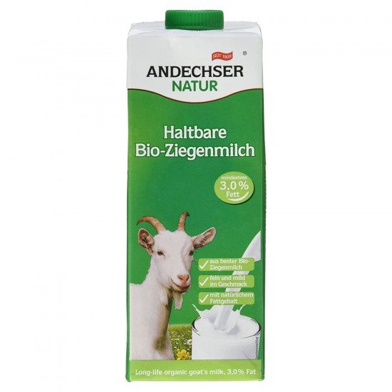 Andechser bio kecsketej UHT 3% 1000ml