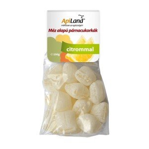 Apiland mézes és citromos párnacukorkák 100g Apiland mézes és citromos párnacukorkák 100g