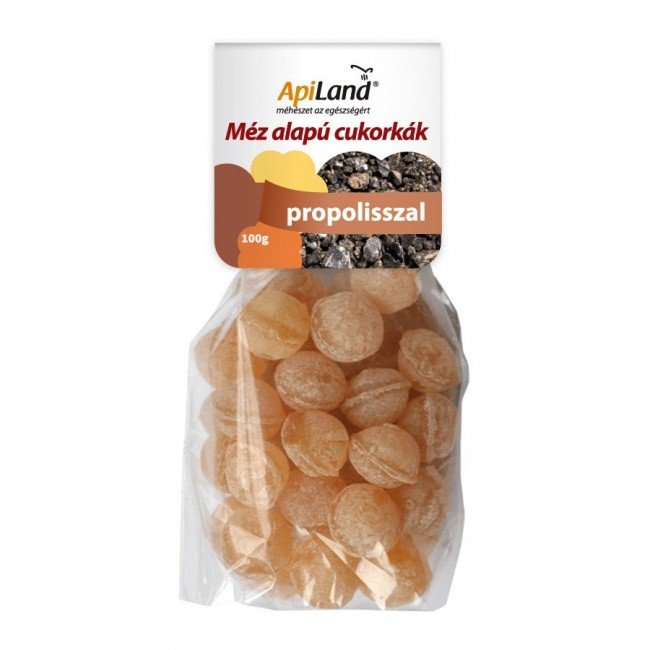 Apiland mézes és propoliszos cukorkák 100g