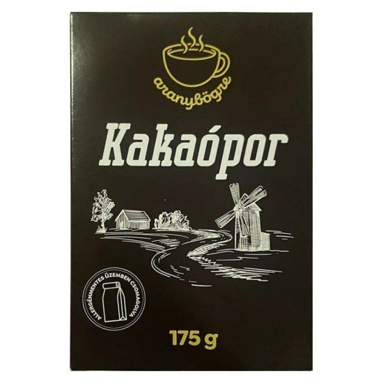 Aranybörge kakaópor zsírszegény 175g Aranybörge kakaópor zsírszegény 175g