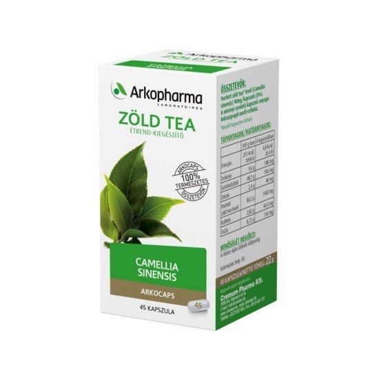 Arkocaps zöld tea kapszula 45db