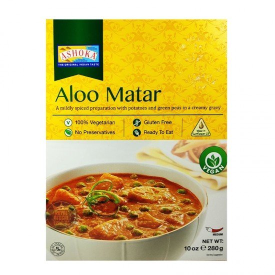 Ashoka aloo matar vegán készétel 280g