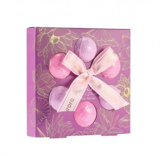 Aurora fürdőbomba szett - lótuszvirág 6x30g