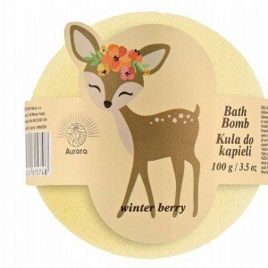 Aurora Téli bogyó illatú fürdőbomba - őzike 100g