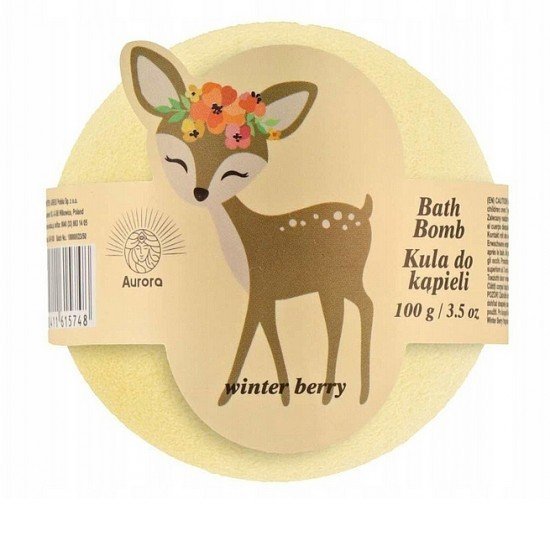 Aurora Téli bogyó illatú fürdőbomba - őzike 100g Aurora Téli bogyó illatú fürdőbomba - őzike 100g